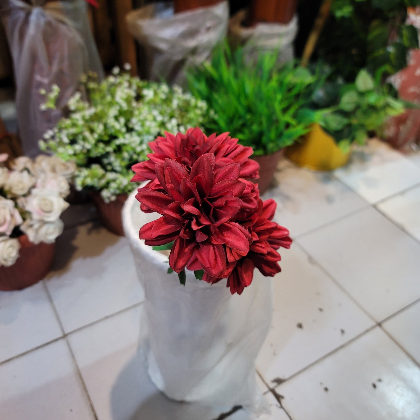 Dahlia Pinnata Flower Stick