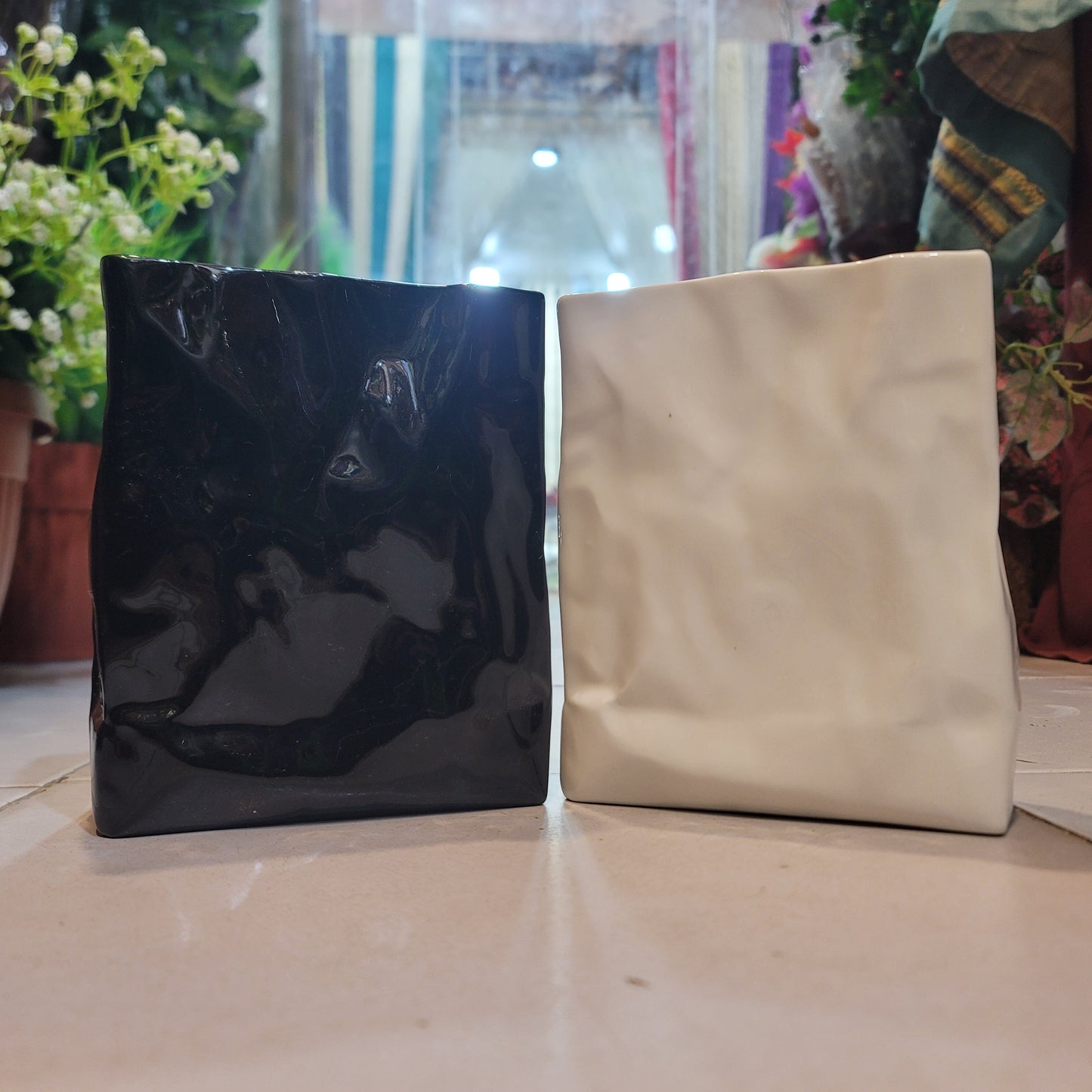 Rectangle Ceramic Vase