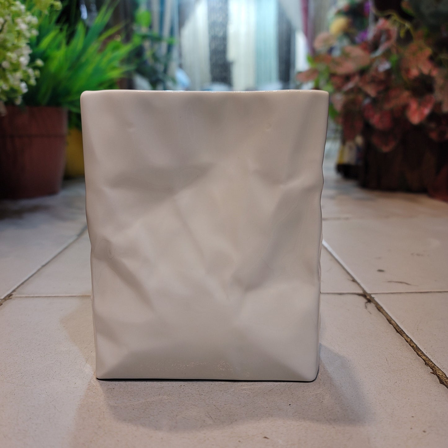 Rectangle Ceramic Vase