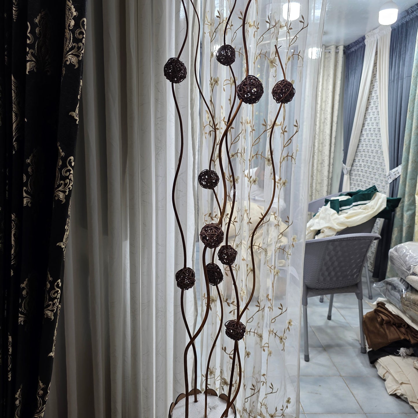 5 in 1 Ball Wooden Curly Sticks