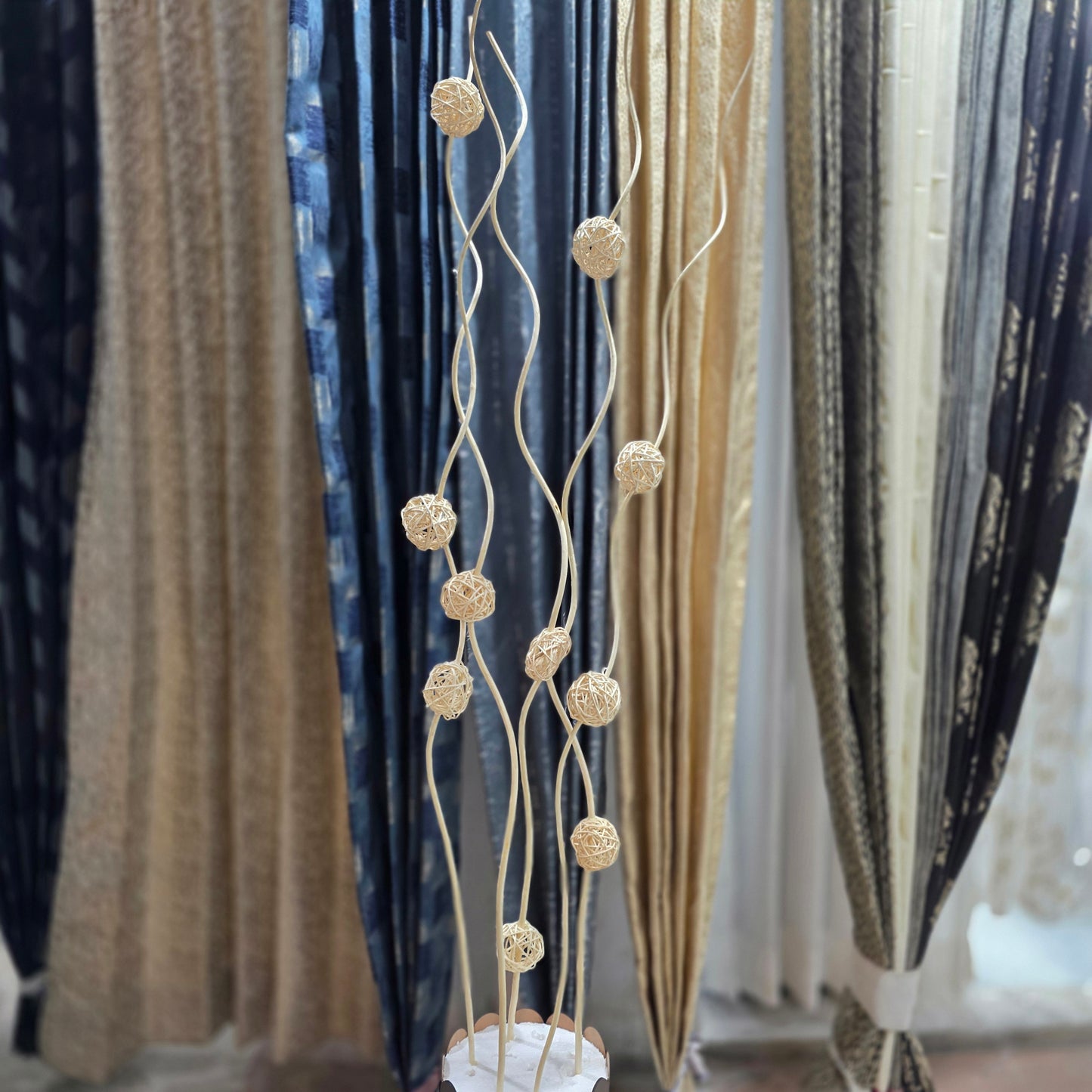 5 in 1 Ball Wooden Curly Sticks