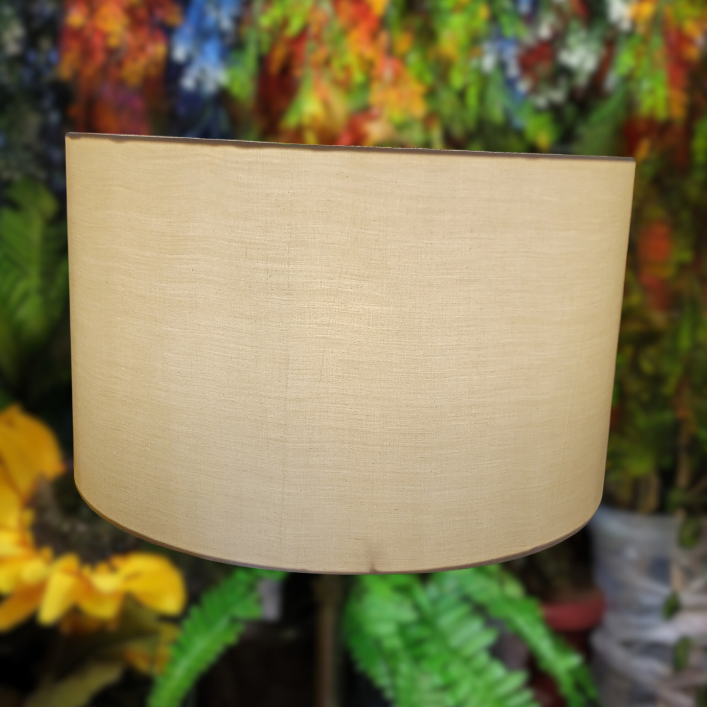 Golden Table Lamp Pair