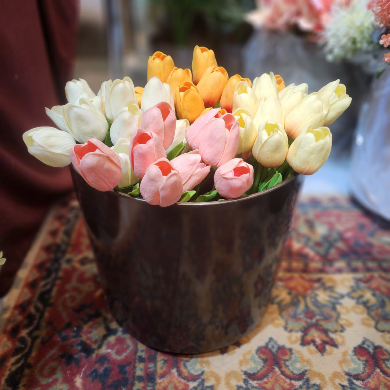 Foam Tulip 10 in 1 Bunch